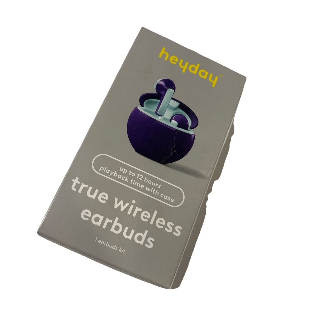 Heyday True Wireless Bluetooth Earbuds - Future Dusk NEW